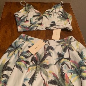 Two piece tropics set. Brand new with tags